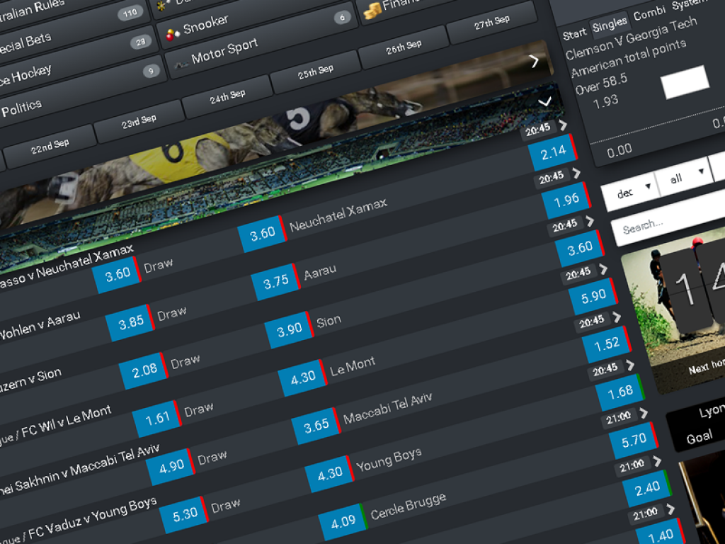 flexible sportsbook software layouts